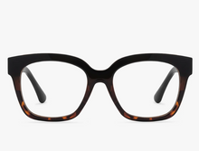 Load image into Gallery viewer, Ava Black Tortoise Blue Light Readers
