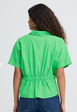 Load image into Gallery viewer, Collared Blouse in Greenbriar
