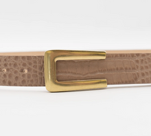 Load image into Gallery viewer, Livia Croc Belt
