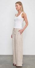 Load image into Gallery viewer, Linen Cropped Summer Pant

