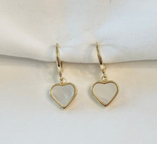 Load image into Gallery viewer, Happy Heart Pearl Huggies
