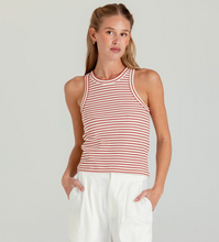 Load image into Gallery viewer, Stripe Tina Tank in Regatta Stripe

