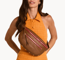 Load image into Gallery viewer, Charles Crossbody in Mahogany Pebble
