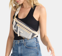Load image into Gallery viewer, Charles Crossbody Clear in Calla Lily White

