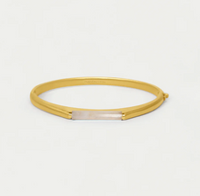 Load image into Gallery viewer, Revival Hinge Gemstone Bangle
