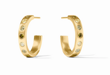 Load image into Gallery viewer, Rainbow Hoop in Jade
