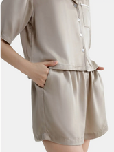 Load image into Gallery viewer, Woven Lyocell Short Pajama Set
