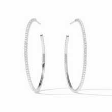Load image into Gallery viewer, Windsor Hoop in Silver
