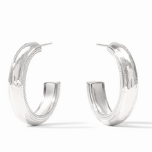 Load image into Gallery viewer, Cannes Hoop in Silver
