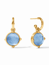 Load image into Gallery viewer, Honeybee Hoop &amp; Charm Earring
