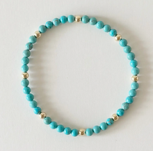 Load image into Gallery viewer, Turquoise Chelsea Bracelet
