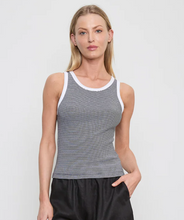 Load image into Gallery viewer, Cotton Mini Stripe Tank
