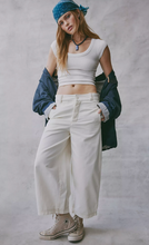 Load image into Gallery viewer, Lay Down Chino Trousers in Clean Ivory
