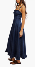 Load image into Gallery viewer, Another Season Midi Dress in Rinse Wash
