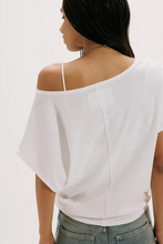 Load image into Gallery viewer, Peggy Tee in Clean Ivory
