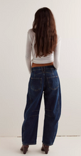 Load image into Gallery viewer, Good Luck Mid-Rise Barrel Jeans in Deep End
