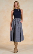 Load image into Gallery viewer, Elsie Maxi Dress in Blue Stripe
