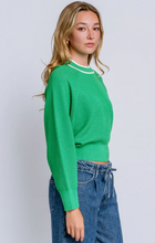 Load image into Gallery viewer, Deuce Dolman Sweater in Verde

