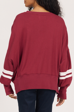 Load image into Gallery viewer, Trenton Pullover in Tibetan Red
