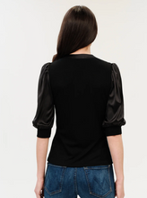 Load image into Gallery viewer, Grace Ribbed Top in Black
