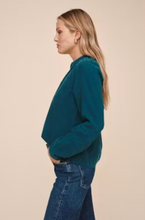 Load image into Gallery viewer, Long Sleeve Placket Pullover in Twilight Teal
