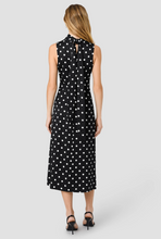 Load image into Gallery viewer, Ennis Satin Polka Dot Dress
