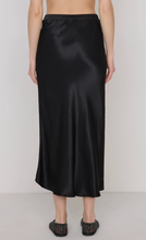 Load image into Gallery viewer, Giselle Bias Skirt in Black

