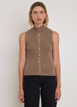 Load image into Gallery viewer, Ira Sweater Vest in Biscotti
