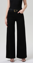 Load image into Gallery viewer, Lyra Long Wide Leg in Plush Black
