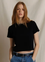 Load image into Gallery viewer, Sage Tee in True Black
