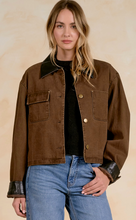 Load image into Gallery viewer, Olivia Barn Jacket in Cocoa
