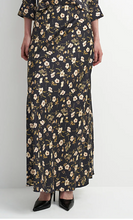 Load image into Gallery viewer, Black Floral Skirt
