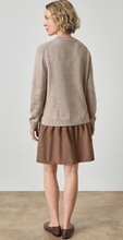 Load image into Gallery viewer, Short Combo Sweater Dress in Birch
