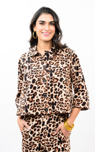 Load image into Gallery viewer, Leopard Swing Jacket
