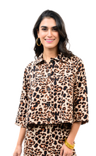 Load image into Gallery viewer, Leopard Swing Jacket
