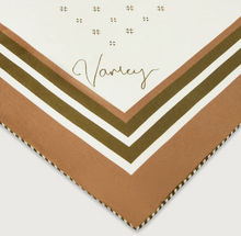 Load image into Gallery viewer, Silk Signature Scarf in Pristine Golden Bronze
