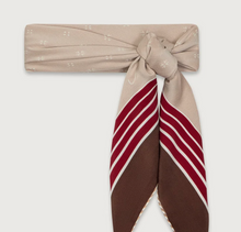 Load image into Gallery viewer, Silk Signature Scarf in Rumba Rose
