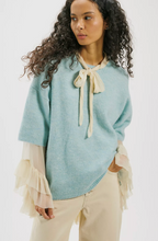 Load image into Gallery viewer, Margot SoftSpun Sweater Tee in Angel Falls Melange
