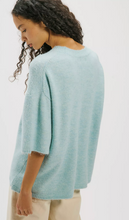 Load image into Gallery viewer, Margot Sweater Tee in Angel Falls Melange

