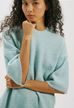 Load image into Gallery viewer, Margot Sweater Tee in Angel Falls Melange
