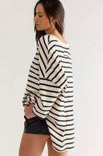 Load image into Gallery viewer, Two Sense Long Sleeve in Ivory Combo
