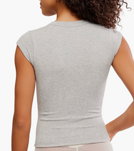 Load image into Gallery viewer, So Soft Seamless Baby Tee in Heather Grey
