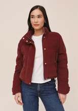 Load image into Gallery viewer, Funnel Neck Puffer Jacket in Mahogany
