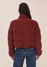 Load image into Gallery viewer, Funnel Neck Puffer Jacket in Mahogany
