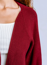 Load image into Gallery viewer, Asima Cardigan in Plum Berry
