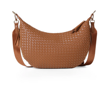 Load image into Gallery viewer, Rowe Cognac Sling Bag
