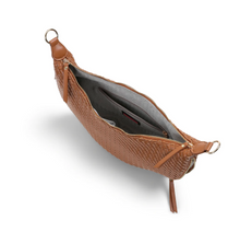 Load image into Gallery viewer, Rowe Cognac Sling Bag
