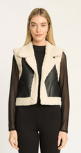 Load image into Gallery viewer, Cove Vest in Cream / Black
