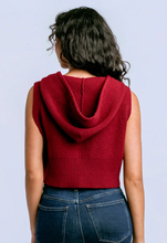 Load image into Gallery viewer, Jordana Vest in Ruby Red
