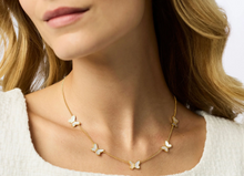 Load image into Gallery viewer, Papillon Delicate Station Necklace
